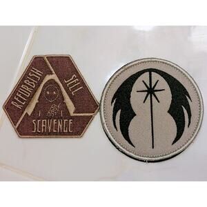 STAR WARS Galaxy's Edge droid Depot/ Jedi Order Embroidered patch